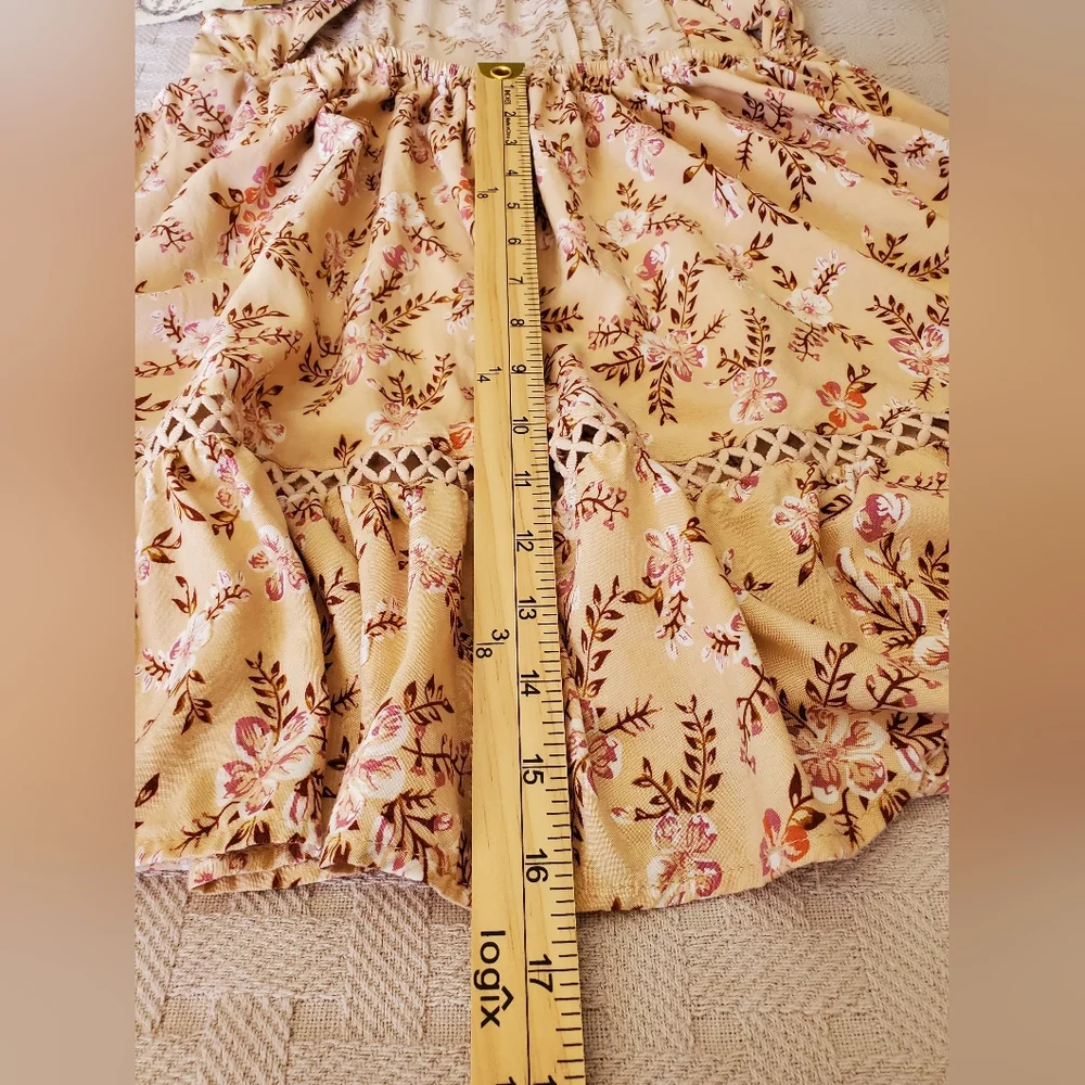 NWT Sunday Mi Amor Floral Open Back  Cutout Detail Dress - Picture 12 of 16
